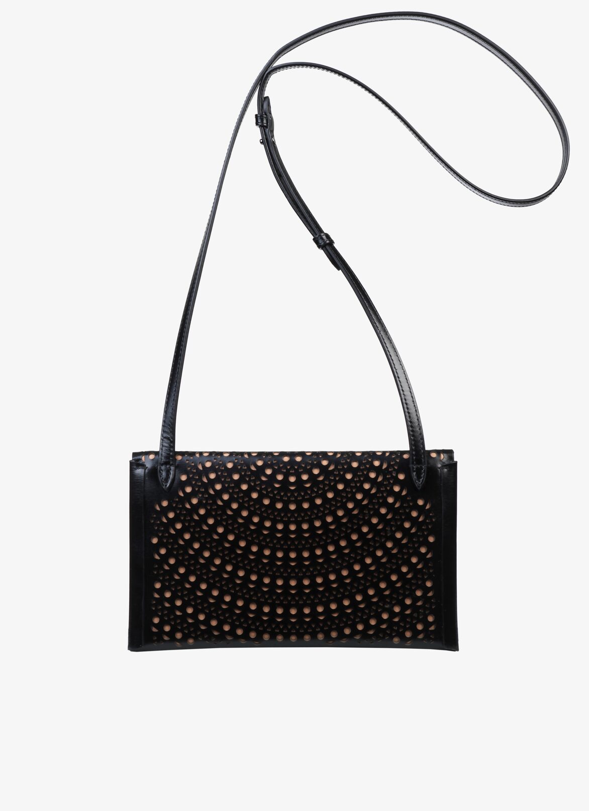 LOUISE 20 CLUTCH ALAÏA BLACK/SAND LOUISE 20 CLUTCH